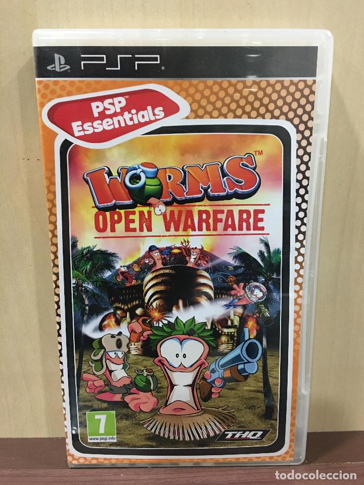 Videojuegos y consolas: Worms - PSP (2&ordf; Mano - Bueno) - Foto 1