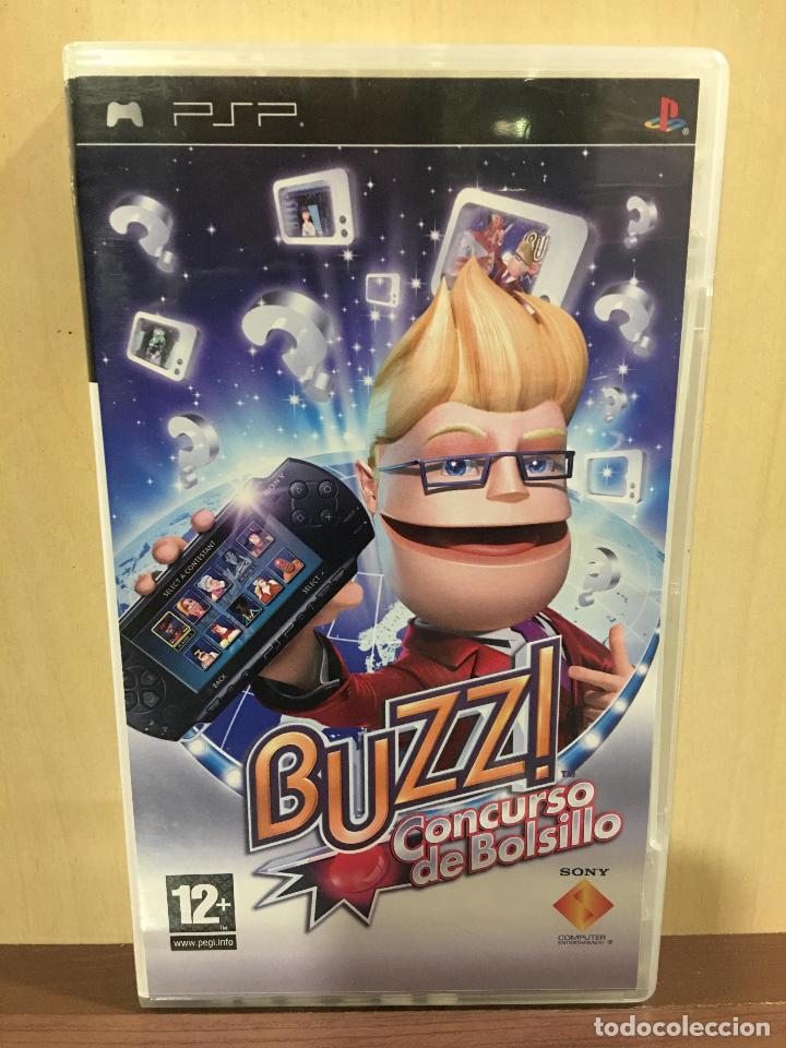Videojuegos y consolas: Buzz Master Quiz - PSP (2&ordf; Mano - Bueno) - Foto 1