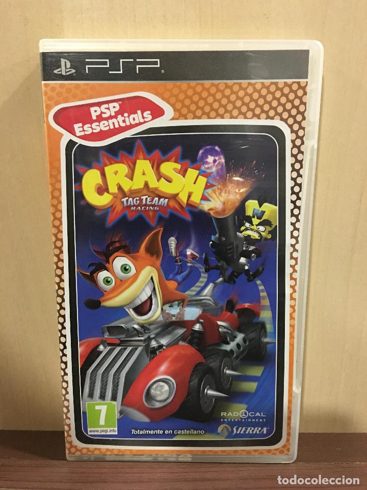 Videojuegos y consolas: Crash Tag Team Racing (Essentials) [PSP] - Foto 1