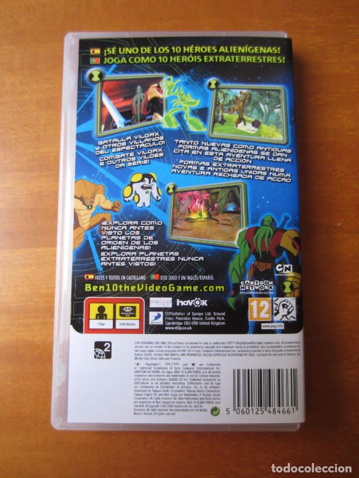 Videojuegos y consolas: Ben 10 Alien Force Vilgax Attacks (Sony PSP) - Foto 2