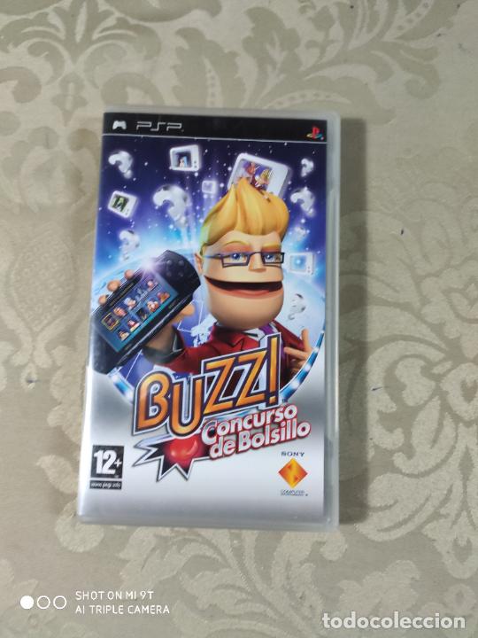 Videojuegos y consolas: BUZZ CONCURSO DE BOLSILLO PSP CON INSTRUCCIONES - Foto 1