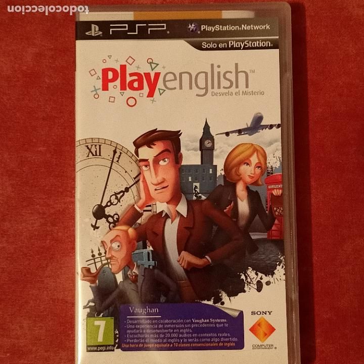 Videojuegos y consolas: PLAY ENGLISH PSP - Foto 1
