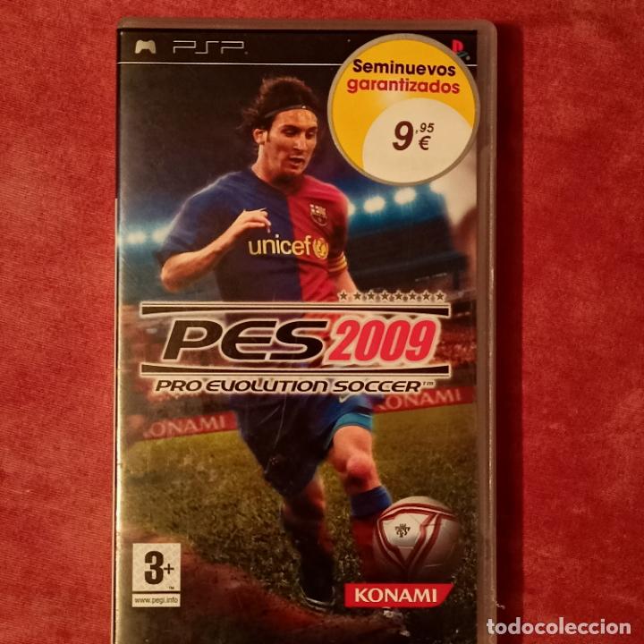 Videojuegos y consolas: JUEGO PSP PES 2009 PRO EVOLUTION SOCCER KONAMI - Foto 1