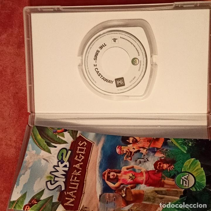 Videojuegos y consolas: SIMS 2 NAUFRAGOS 2 PSP SONY COMPLETO - Foto 2