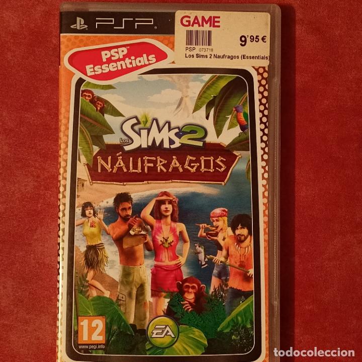 Videojuegos y consolas: SIMS 2 NAUFRAGOS 2 PSP SONY COMPLETO - Foto 1
