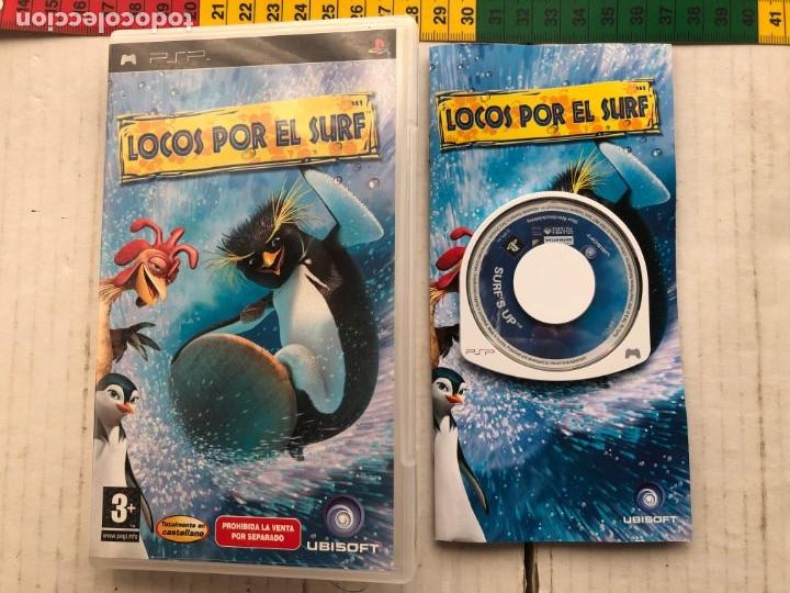 Videojuegos y Consolas: LOCOS POR EL SURF - PSP KREATEN - Foto 1 - 304613688