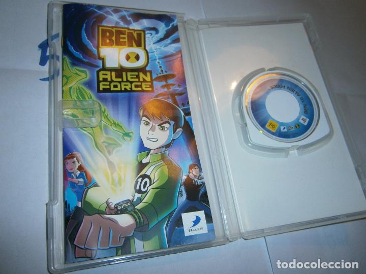 Videojuegos y consolas: ANTIGUO JUEGO PSP - BEN 10 ALIEN FORCE - Foto 2