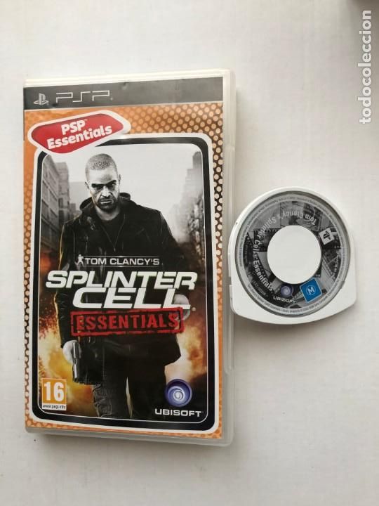 Videojuegos y consolas: TOM CLANCYS SPLINTER CELL ESSENTIALS - PSP KREATEN - Foto 1