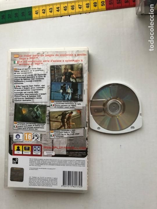 Videojuegos y consolas: TOM CLANCYS SPLINTER CELL ESSENTIALS - PSP KREATEN - Foto 2