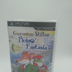 Videojuegos y Consolas: GERONIMO STILTON EN EL REINO DE LA FANTASIA PSP. Lote 314462058