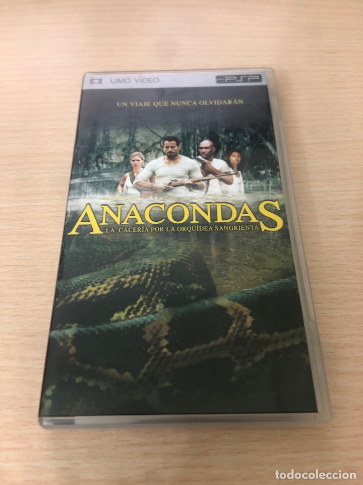 Videojuegos y consolas: UMD V&Iacute;DEO ANANACONDAS PSP - Foto 1