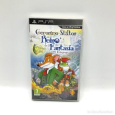 Videojuegos y Consolas: JUEGO VIDEOJUEGO PSP - GERONIMO STILTON EN EL REINO DE LA FANTASÍA. Lote 319973998