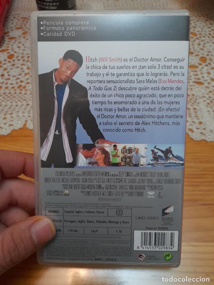 Videojuegos y consolas: disco PlayStation psp umd WILL SMITH ES HITCH - Foto 2