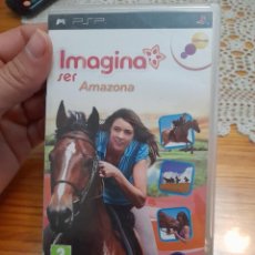 Videojuegos y Consolas: JUEGO VIDEOCONSOLA PSP UMD IMAGINA SER AMAZONA. Lote 321461783