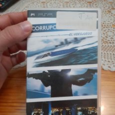 Videojuegos y Consolas: JUEGO VIDEOCONSOLA PSP UMD CORRUPCIÓN EN MIAMI. Lote 321462118
