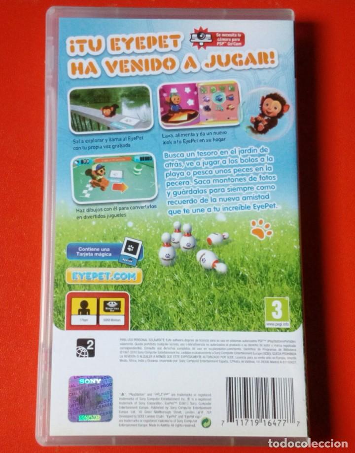 Videojuegos y consolas: EYEPET - PSP- UMD - SONY - Foto 2