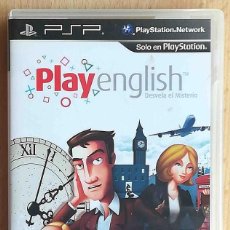 Videojuegos y Consolas: SONY PSP: PLAY ENGLISH. IMPECABLE. CON MINI-PÓSTER.. Lote 324317893