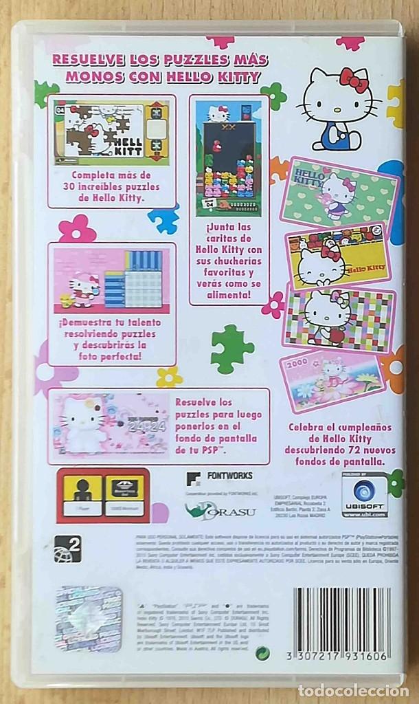 Videojuegos y consolas: Sony PSP: Hello Kitty. Puzzle party. Impecable con manual Ubisoft. - Foto 2