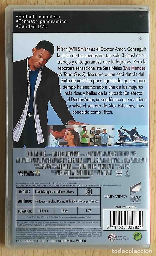 Videojuegos y consolas: UMD V&iacute;deo para PSP: Hitch (Will Smith) - Foto 2