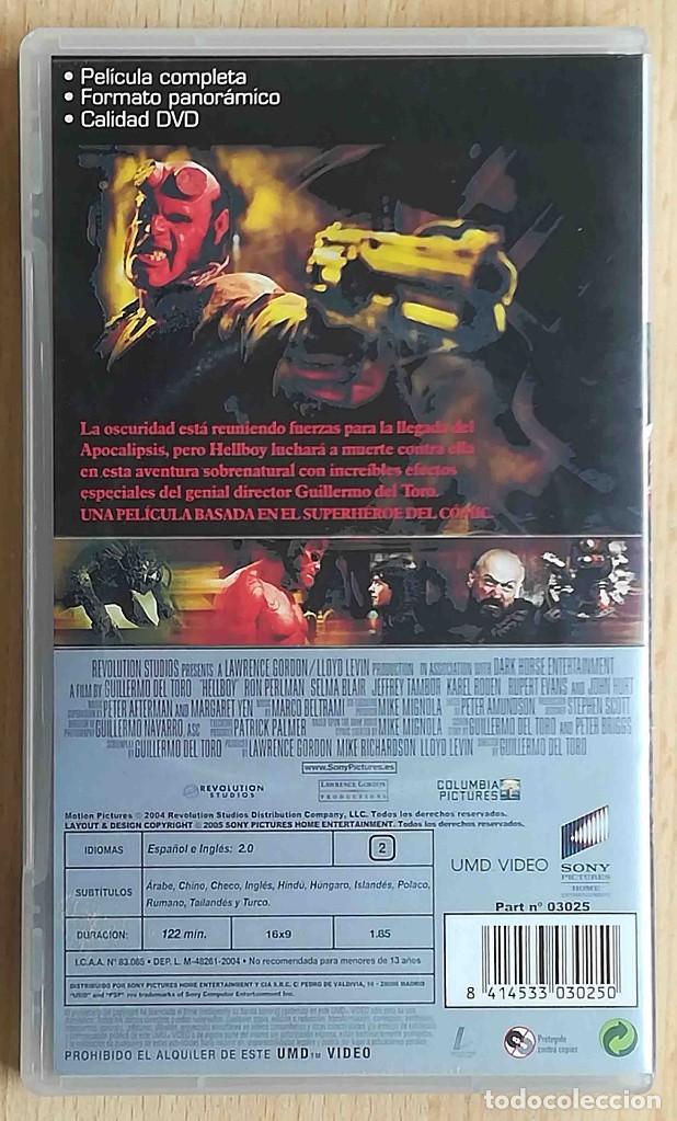Videojuegos y consolas: UMD V&iacute;deo para PSP: Hellboy. - Foto 2