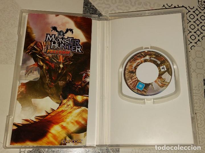 Videojuegos y consolas: MONSTER HUNTER FREEDOM PSP Essentials PAL ESPA&Ntilde;A - Foto 3
