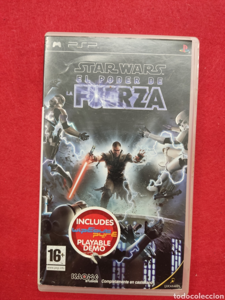 Videojuegos y consolas: Juego PSP, star Star wars el poder de la fuerza - Foto 1