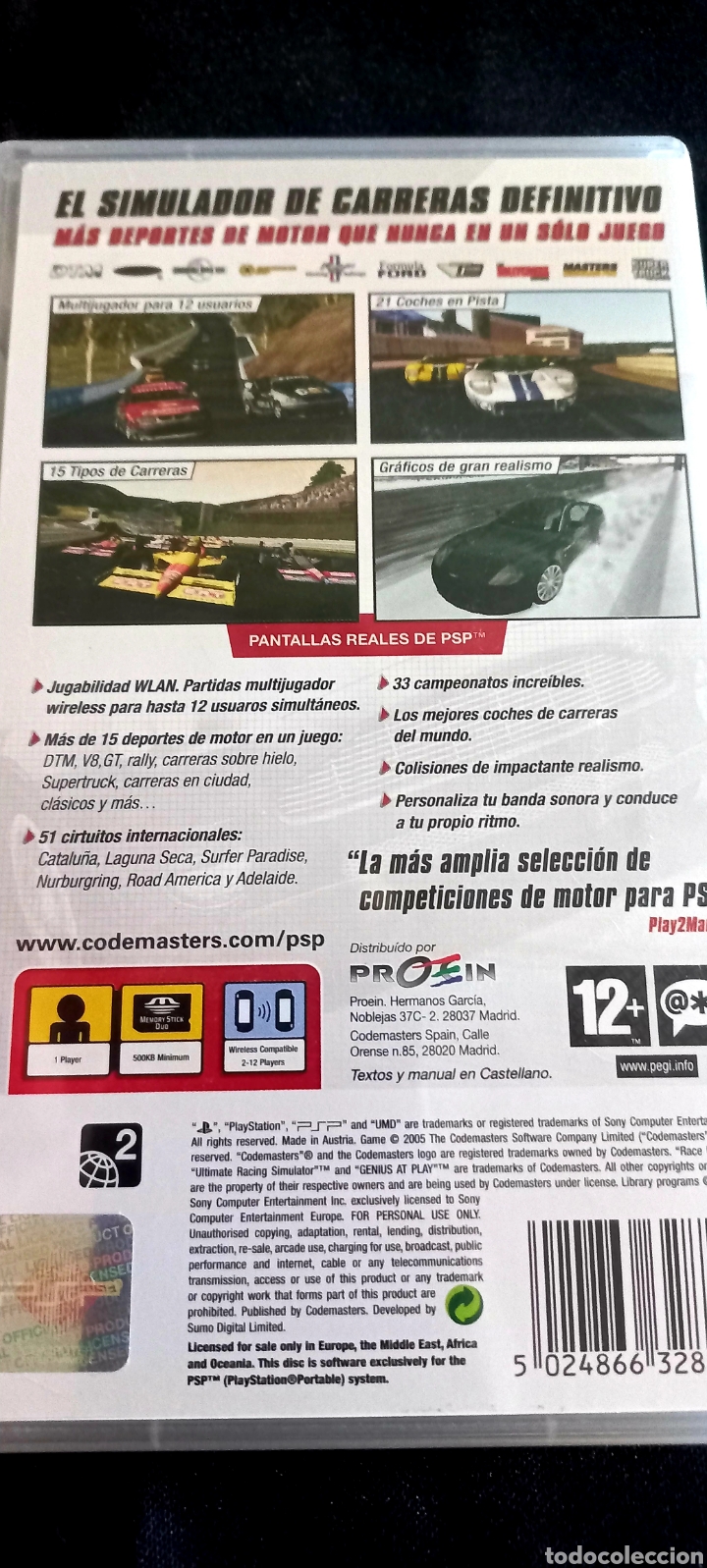 Videojuegos y consolas: TOCA RACE DRIVER 2 PSP - Foto 4