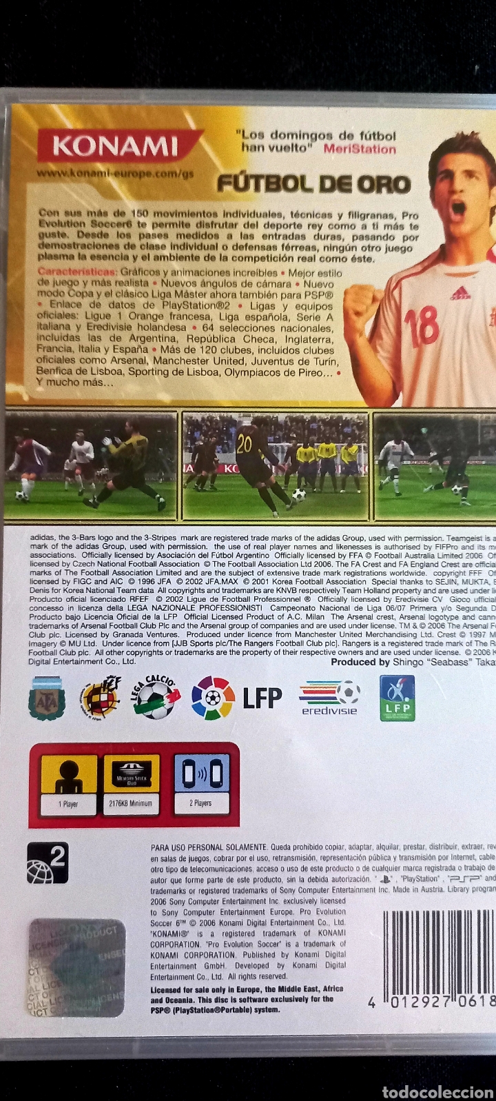 Videojuegos y consolas: PRO EVOLUTION SOCCER 6 - Foto 4