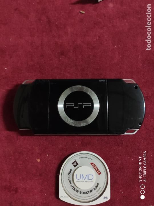 Videojuegos y consolas: psp + juego pro evolution soccer 2008 probada y funcionando - Foto 3