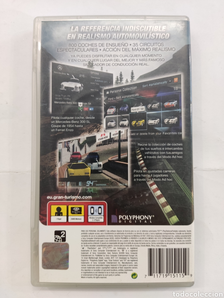 Videojuegos y consolas: Psp gran turismo - Foto 2