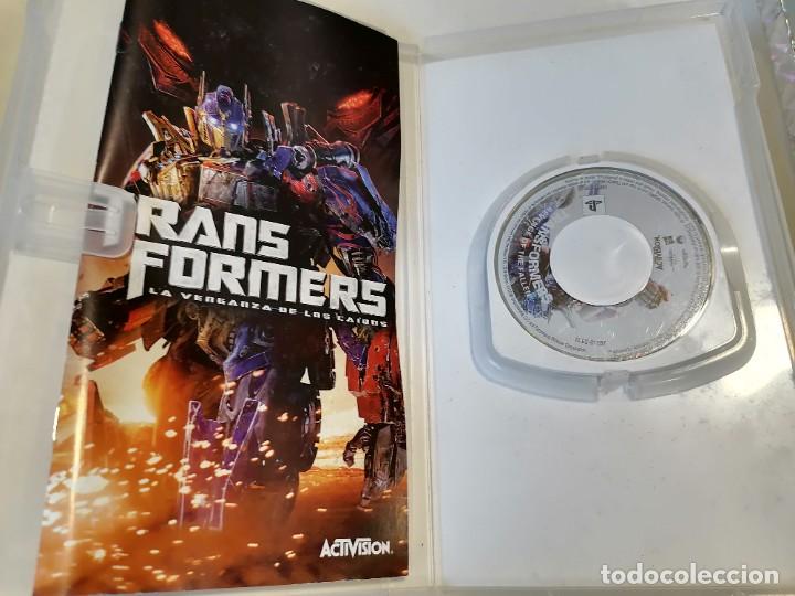 Videojuegos y consolas: TRANSFORMERS - LA VENGANZA DE LOS CAIDOS - SONY PSP - Foto 2