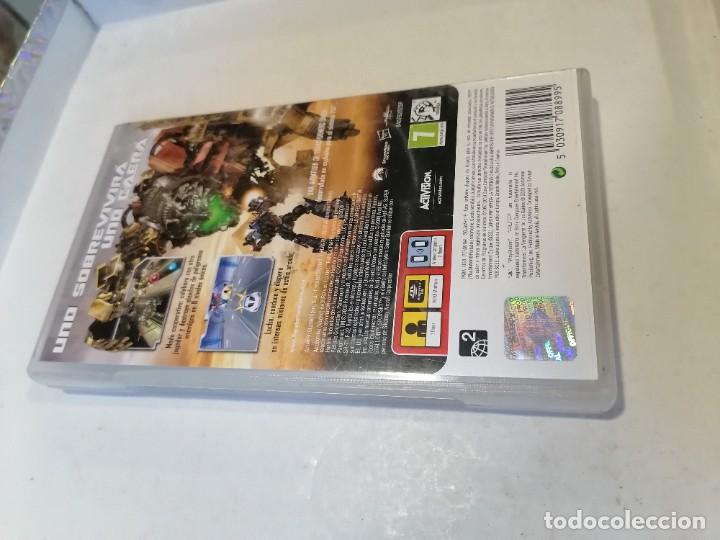 Videojuegos y consolas: TRANSFORMERS - LA VENGANZA DE LOS CAIDOS - SONY PSP - Foto 3
