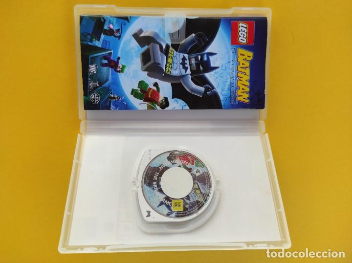 Videojuegos y consolas: LEGO BATMAN - PSP (Juego) - Foto 2