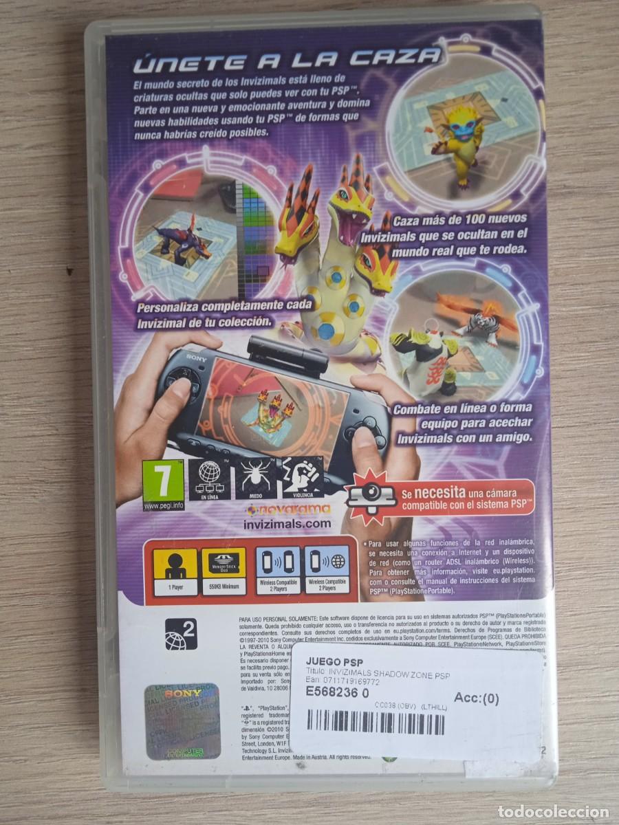 Videojuegos y consolas: INVIZIMALS LA OTRA DIMENSI&Oacute;N PSP SONY - Foto 3