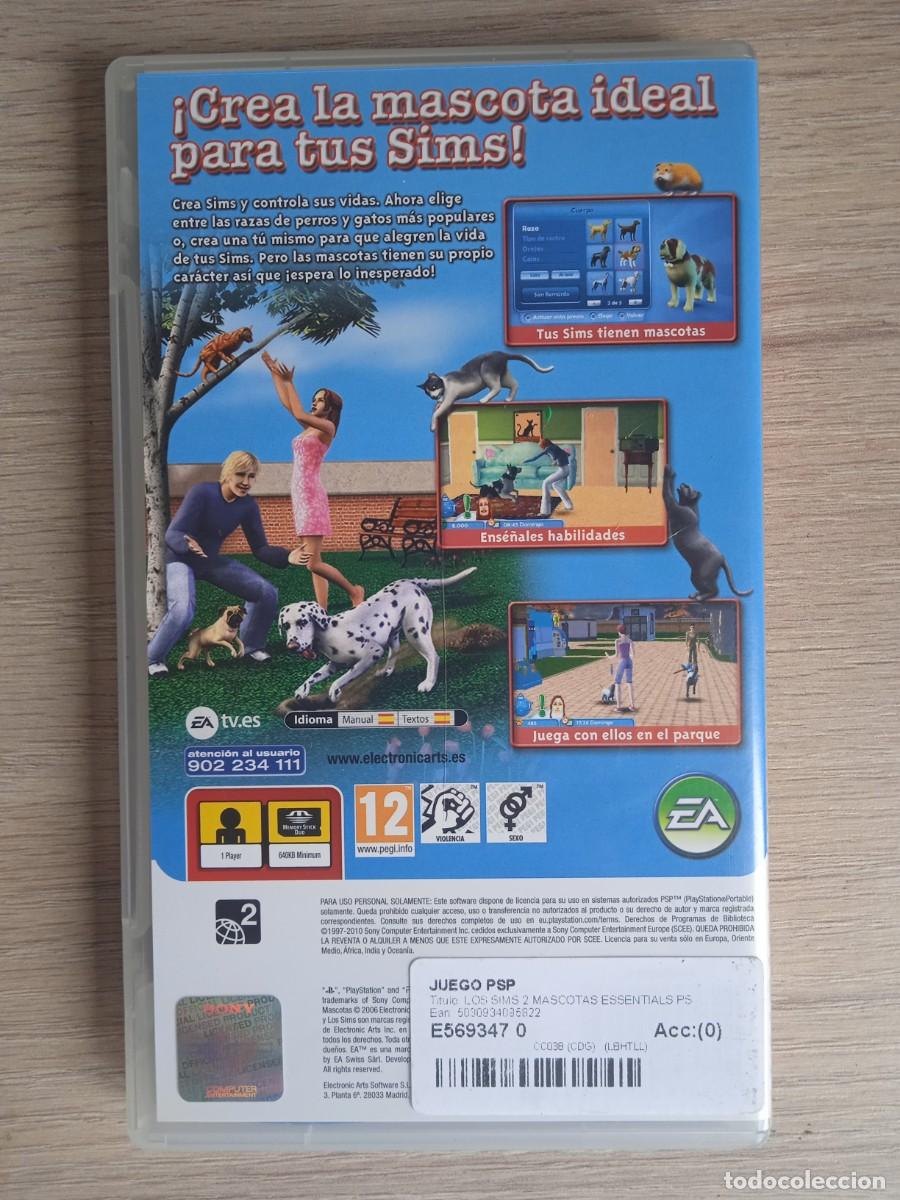 Videojuegos y consolas: SONY PSP JUEGO LOS SIMS 2 MASCOTAS - Foto 3