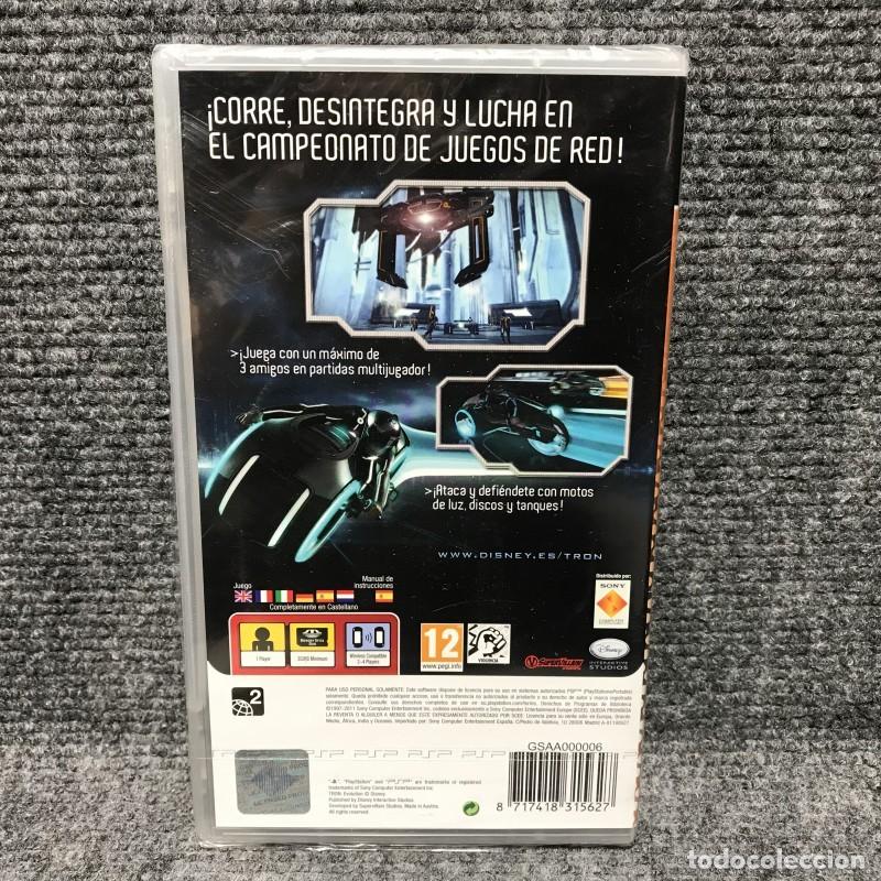 Videojuegos y consolas: TRON EVOLUTION NUEVO PRECINTADO SONY PSP - Foto 2