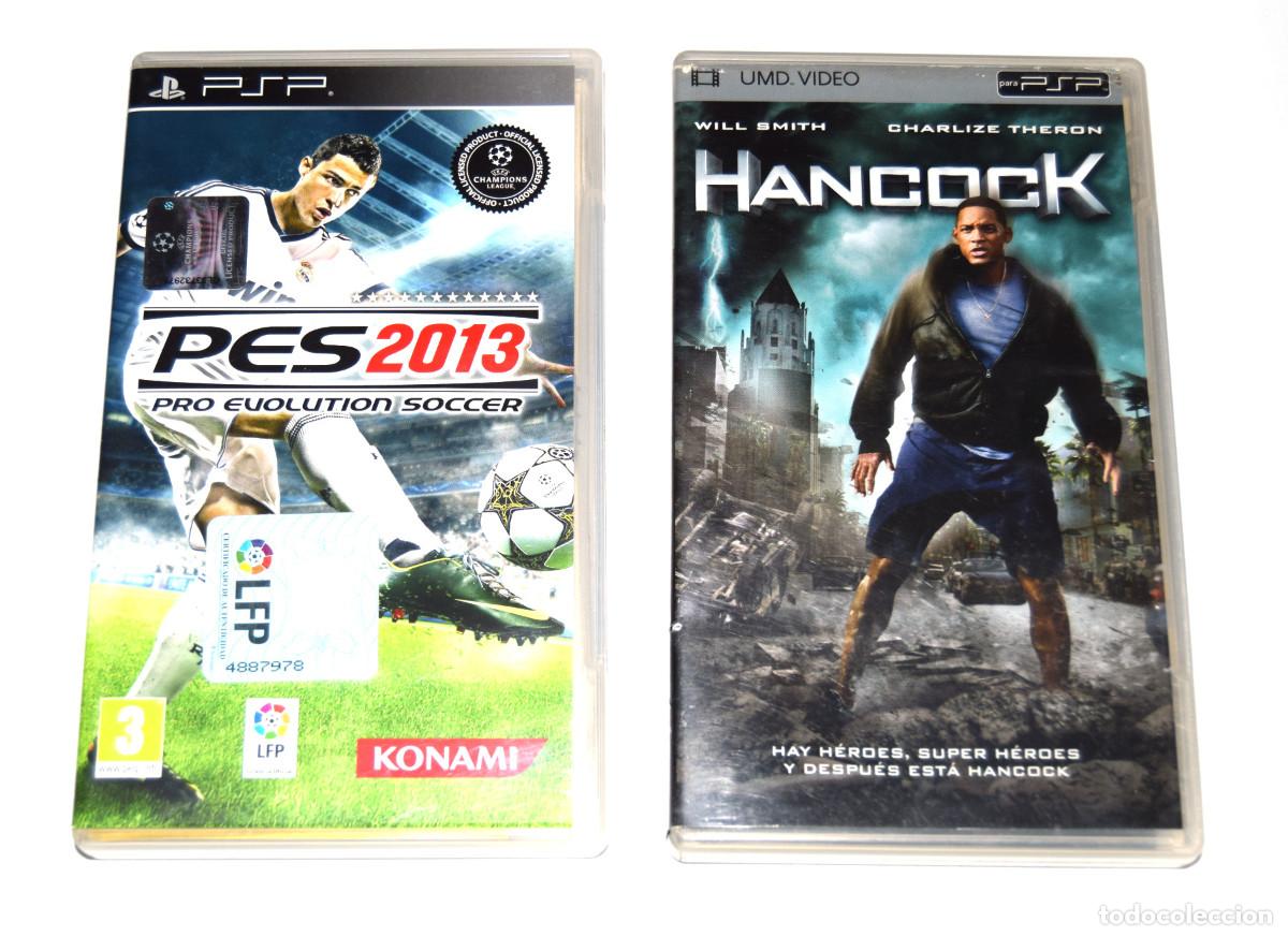 Videojuegos y consolas: Pack PSP PES 2012 + UMD Hancock - Foto 1