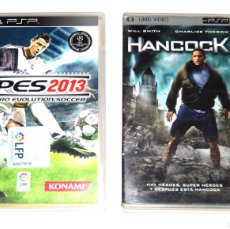 Videojuegos y Consolas: PACK PSP PES 2012 + UMD HANCOCK. Lote 371561431