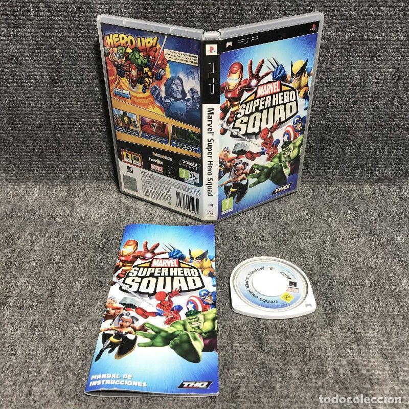 Videojuegos y consolas: MARVEL SUPER HERO SQUAD SONY PSP - Foto 1