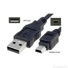 Videojuegos y Consolas: CABLE DATOS USB-MINIUSB PARA PSP, TABLETS Y ALGUNOS TELÉFONOS MÓVILES