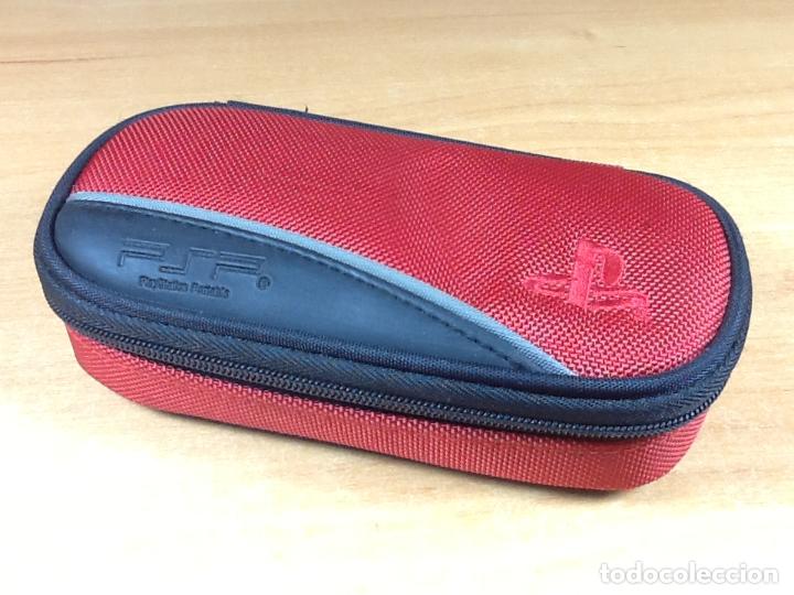 Funda para Consola Portátil Sony PSP Oficial Roja y Negra