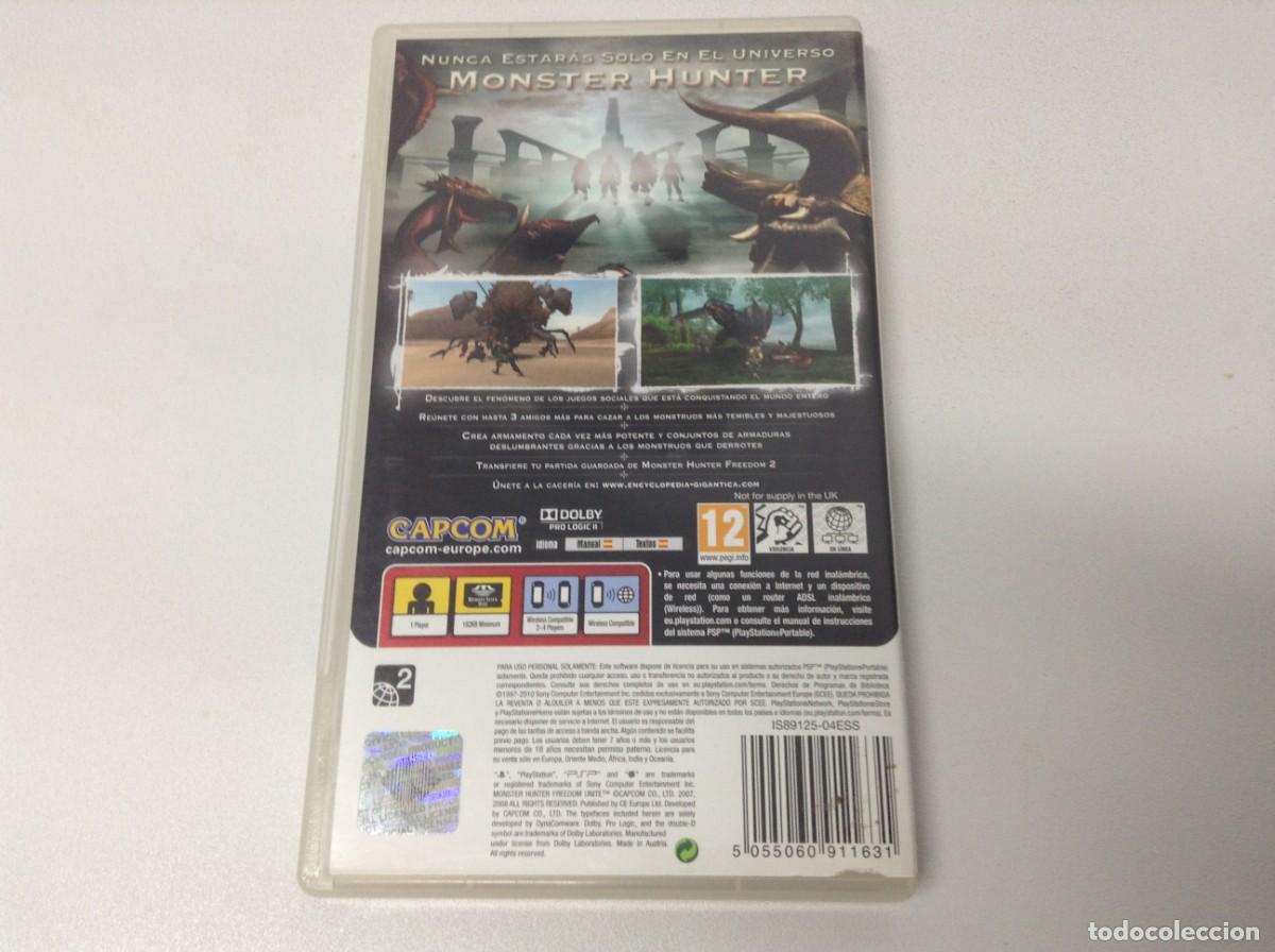 Videojuegos y consolas: MONSTER HUNTER FREEDOM UNITE - Foto 2