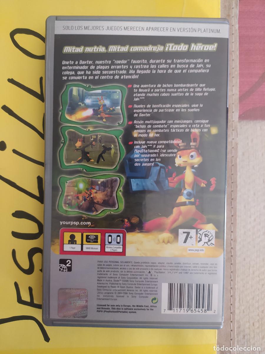Videojuegos y consolas: JUEGO PSP DAXTER VERSI&Oacute;N ESPA&Ntilde;OLA - Foto 3