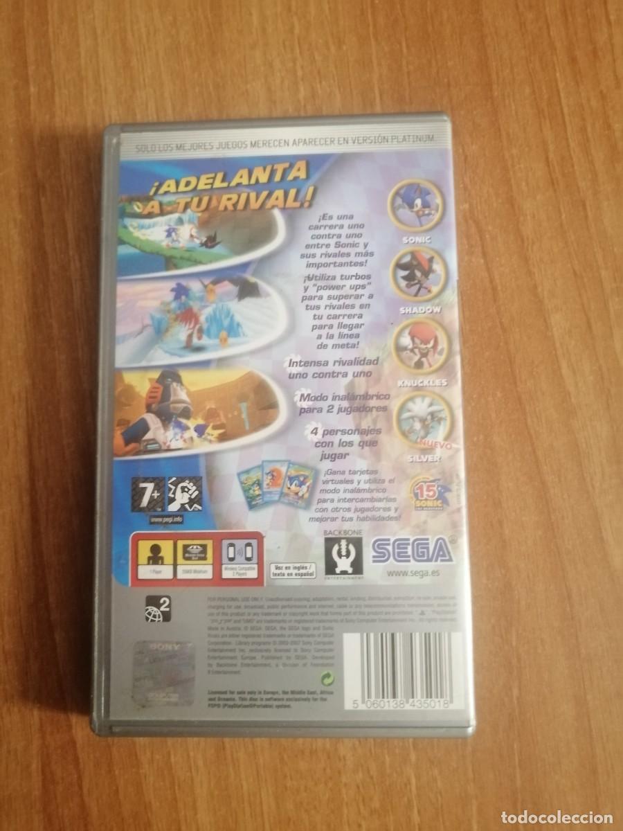 Videojuegos y consolas: PSP SONIC RIVALS - Foto 2