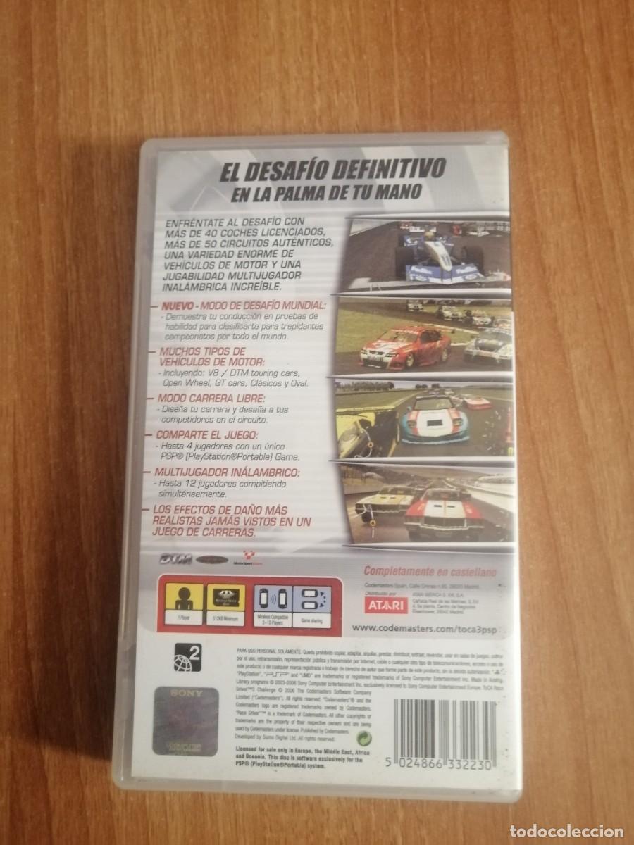 Videojuegos y consolas: PSP TOCA RACE DRIVER 3 CHALLENGE - Foto 2