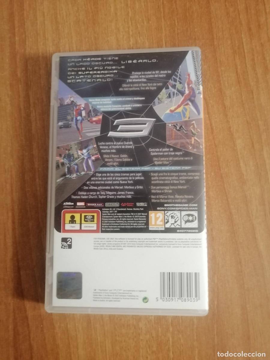 Videojuegos y consolas: PSP ESSENTIALS SPIDER.3 - Foto 2