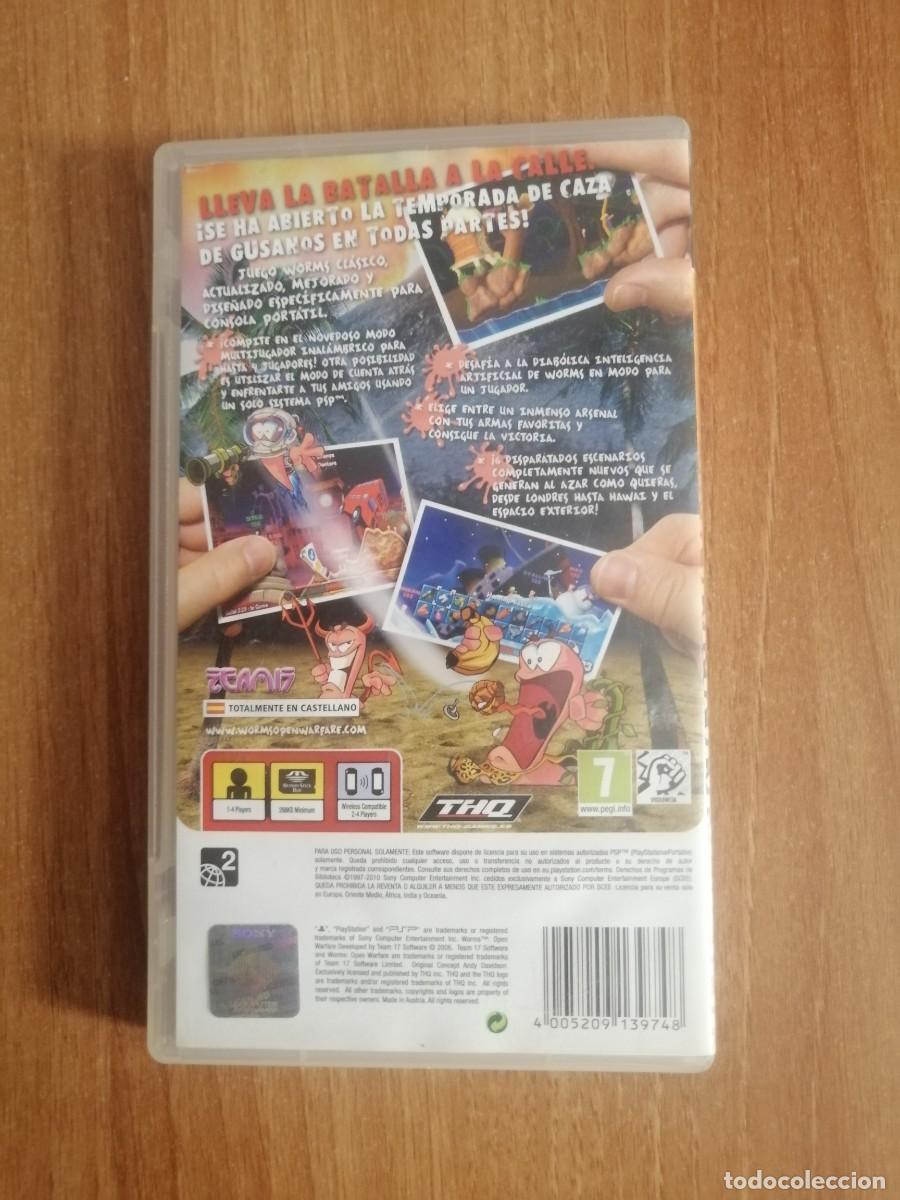 Videojuegos y consolas: WORMS OPEN WARFARE-- PSP ESSENTIALS - Foto 2