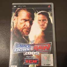 Videojuegos y Consolas: JUEGO PSP SMACK DOWN VS RAW 2009 FEATURING ECW
