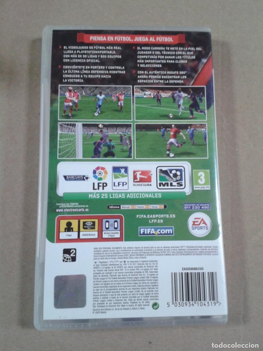 Videojuegos y consolas: FIFA 12. PSP - Foto 2