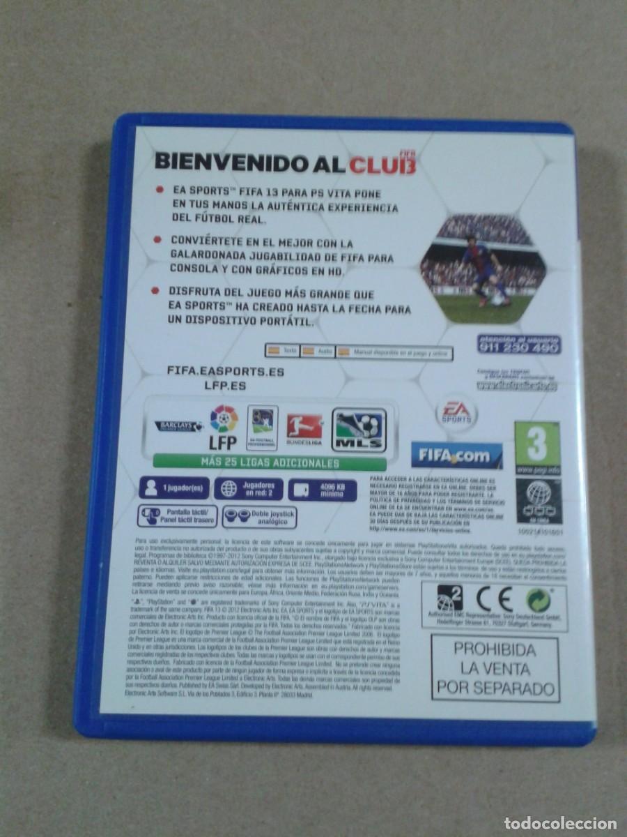 Videojuegos y consolas: FIFA 13. PSVITA - Foto 2